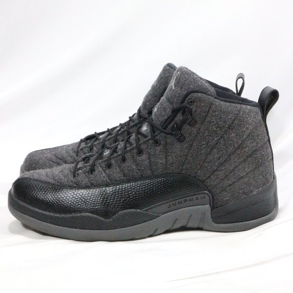 Jordan Other - NIKE x AIR JORDAN 12 Retro Wool Sneakers Sz 13